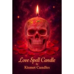 Magical Love Spell Candle – Attraction, Romance & Sacred Energy